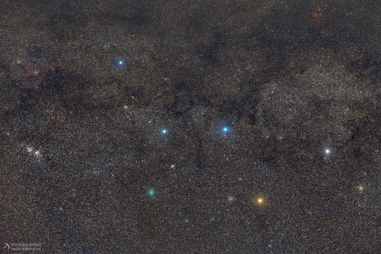 Kometa 103P/Hartley w Kasjopei