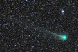 GWIAZDA Z WARKOCZEM. Kometa C/2014 Q2 Lovejoy w gwiazdozbiorze Perseusza.