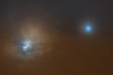 ŹRENICE CHMUR. Księżyc i Wenus 28 stycznia 2020 roku.